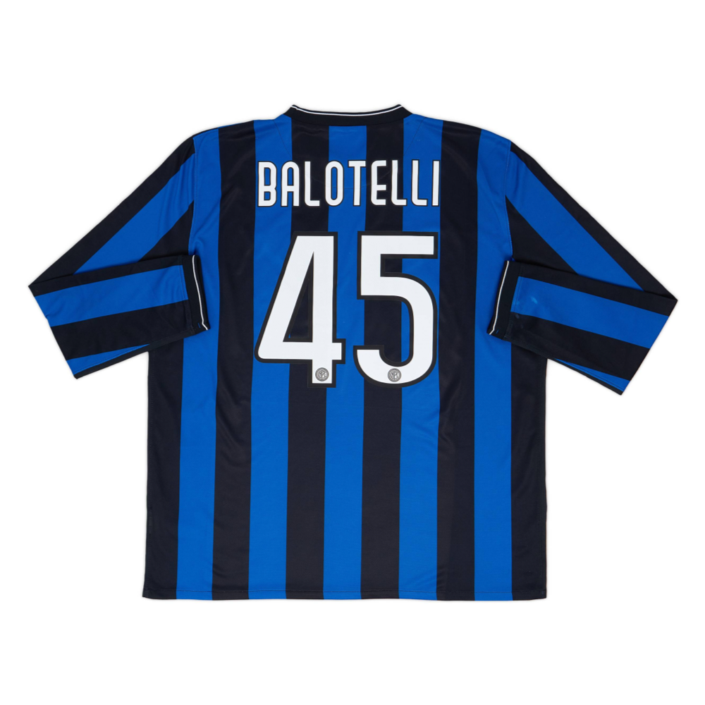 2009-10 FC Internazionale Milano Domicile Manches Longues