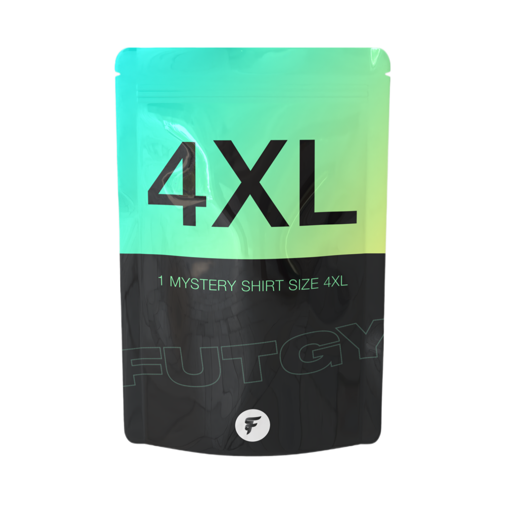 1 Mystery Shirt Maat 4XL • Beperkte Oplage