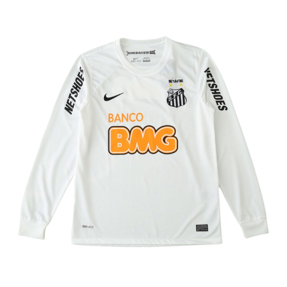 2011-12 Santos FC Domicile Manches Longues