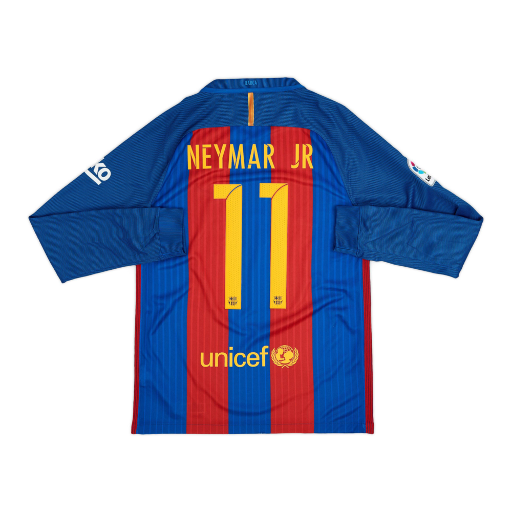 2016-17 FC Barcelona Thuis Lange Mouw