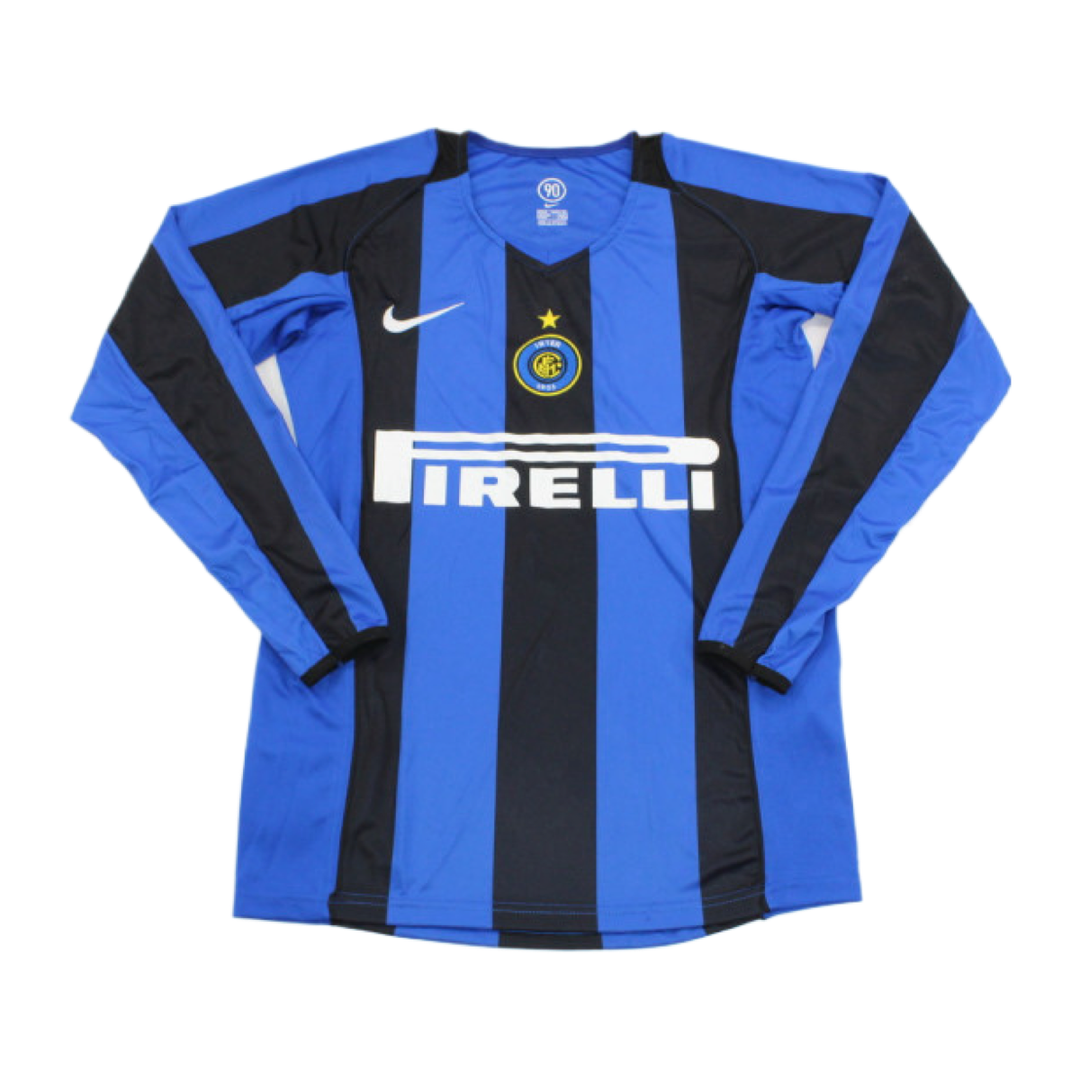 2004-05 FC Internazionale Milano Heim Langarm