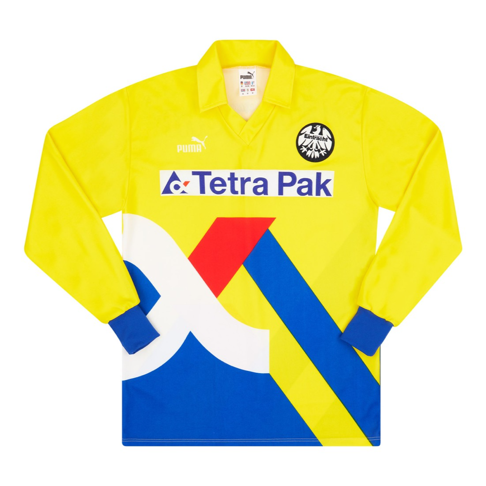 1993-94 Eintracht Frankfurt Auswärts Langarm