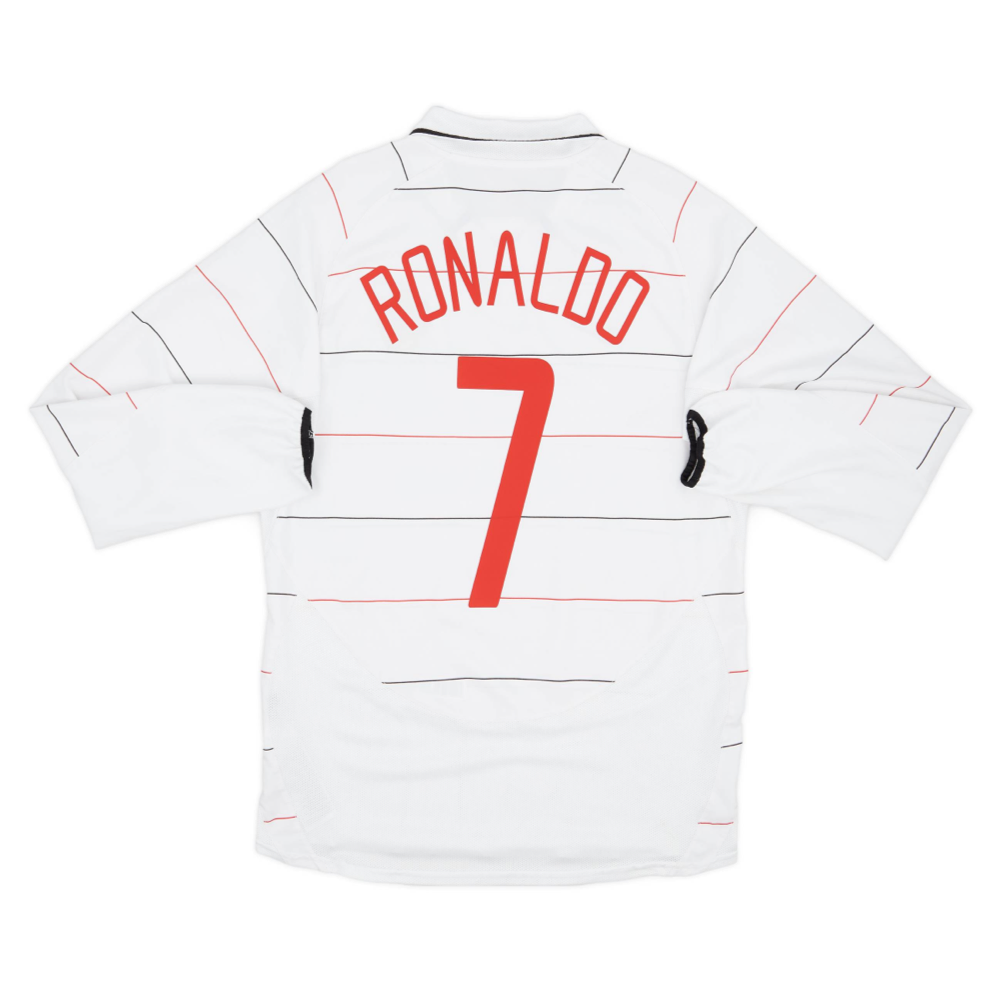 2003-05 Manchester United FC Extérieur Manches Longues