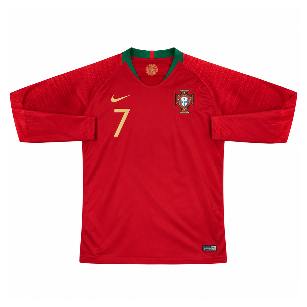 2018 Portugal Domicile Manches Longues