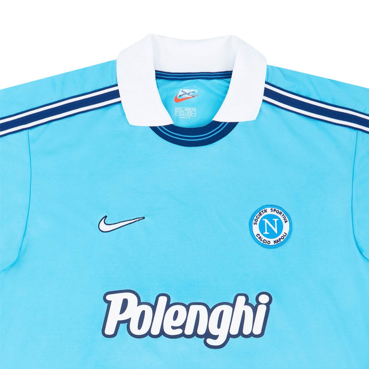 1998-99 SSC Napoli Home Long Sleeve