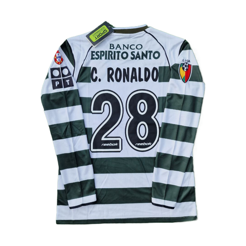 2002-03 Sporting CP Thuis Lange Mouw
