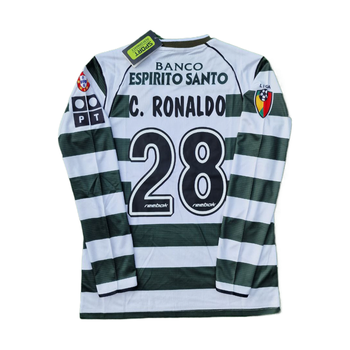 2002-03 Sporting CP Thuis Lange Mouw