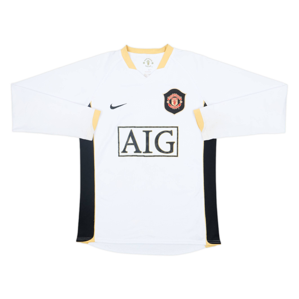 2006-08 Manchester United FC Auswärts Langarm