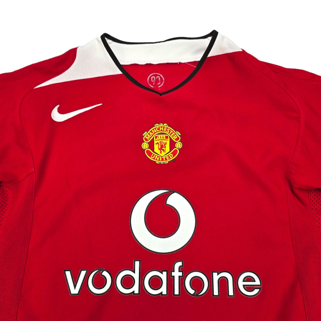 2004-06 Manchester United FC 1a Equipación Manga Larga