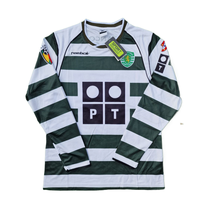 2002-03 Sporting CP Thuis Lange Mouw