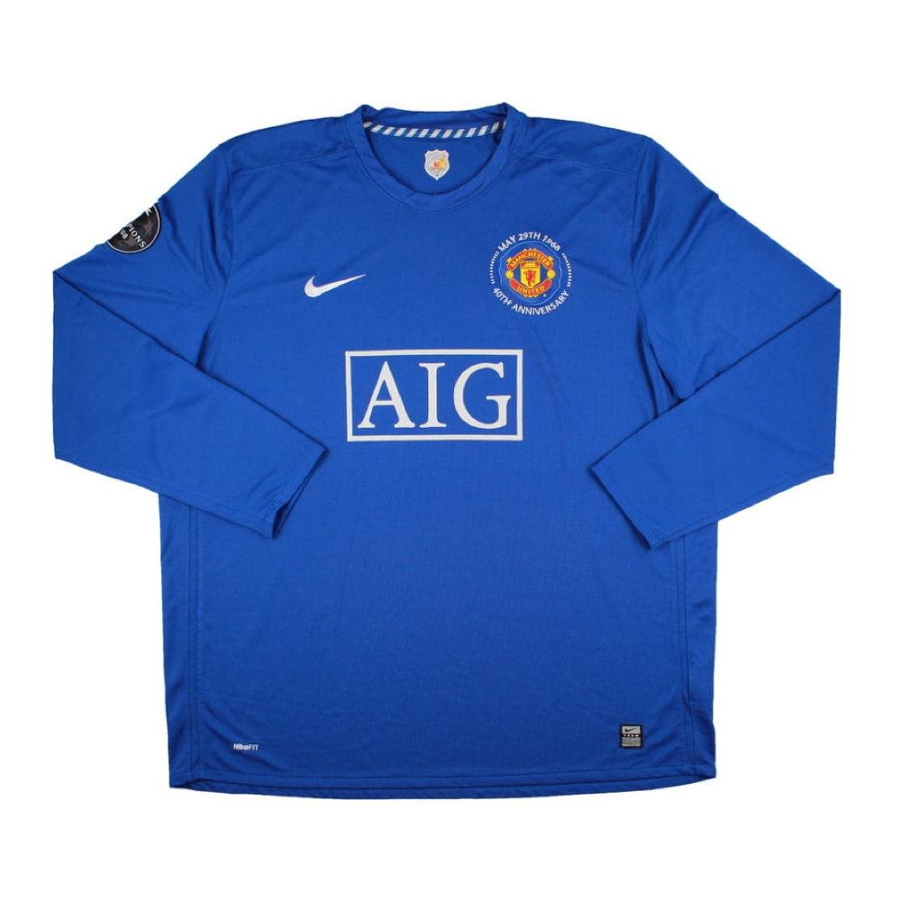 2008-09 Manchester United FC Troisième Manches Longues