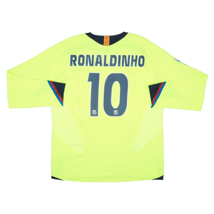 2005-06 FC Barcelona Auswärts Langarm