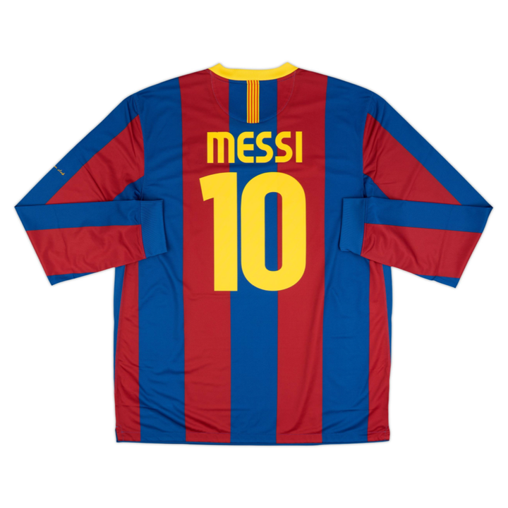 2010-11 FC Barcelona Domicile Manches Longues
