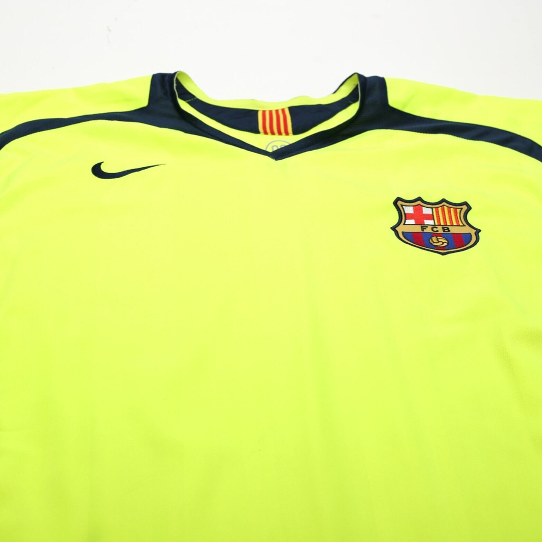 2005-06 FC Barcelona Auswärts Langarm